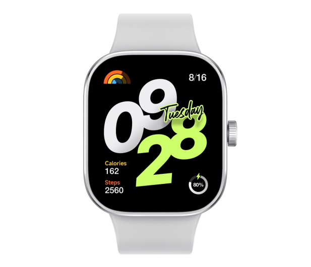 XIAOMI Redmi Watch 4 Silver Gray BHR7848GL - 1216895 - zdjęcie 2